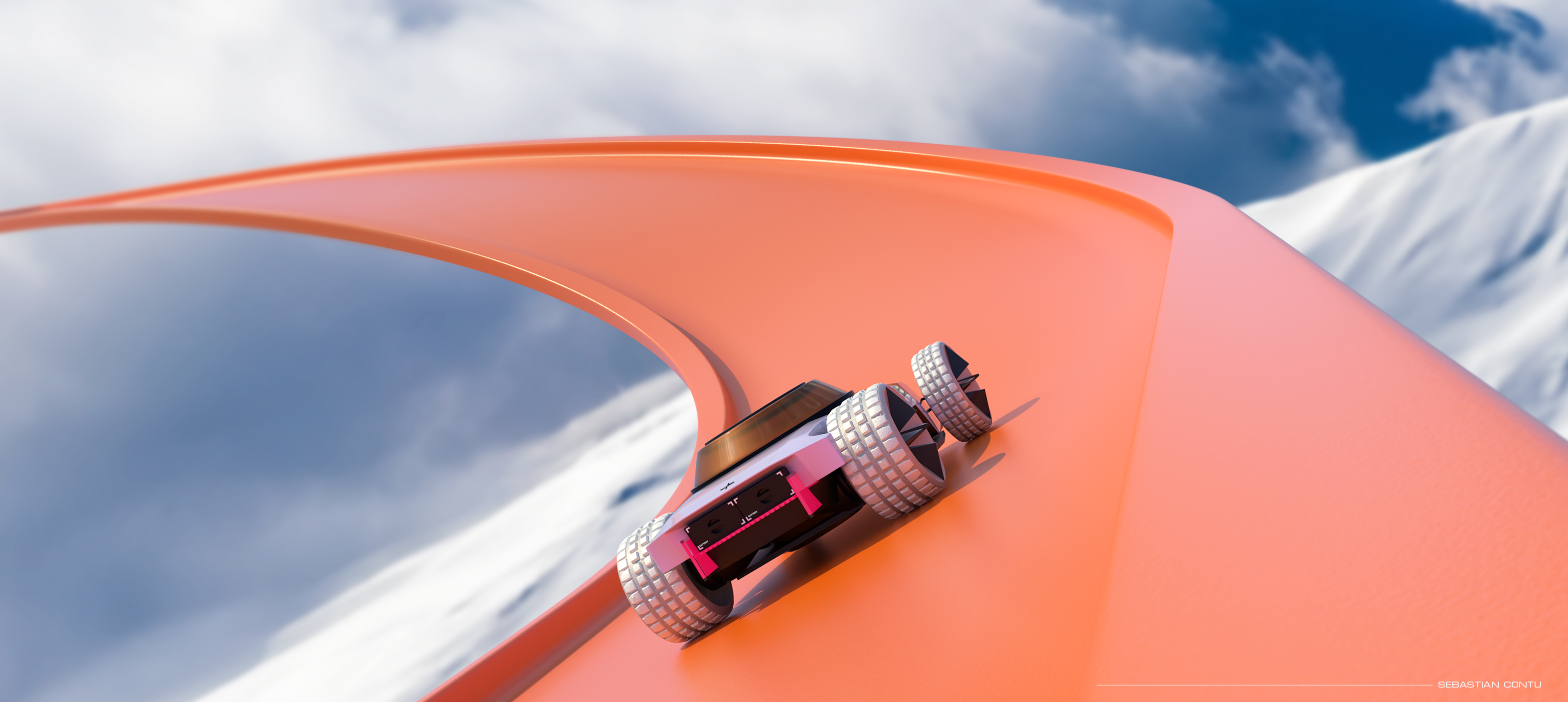 POLESTAR MR. SPINNIN，Fingertip gyroscope，Die casting car，Toys，Model，
