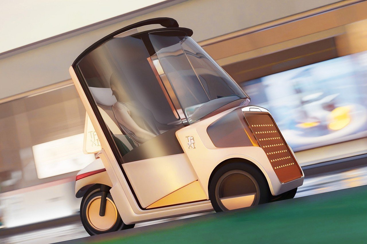 Automatic driving，Commuting alone，taxi，conceptual design，Automobile design，