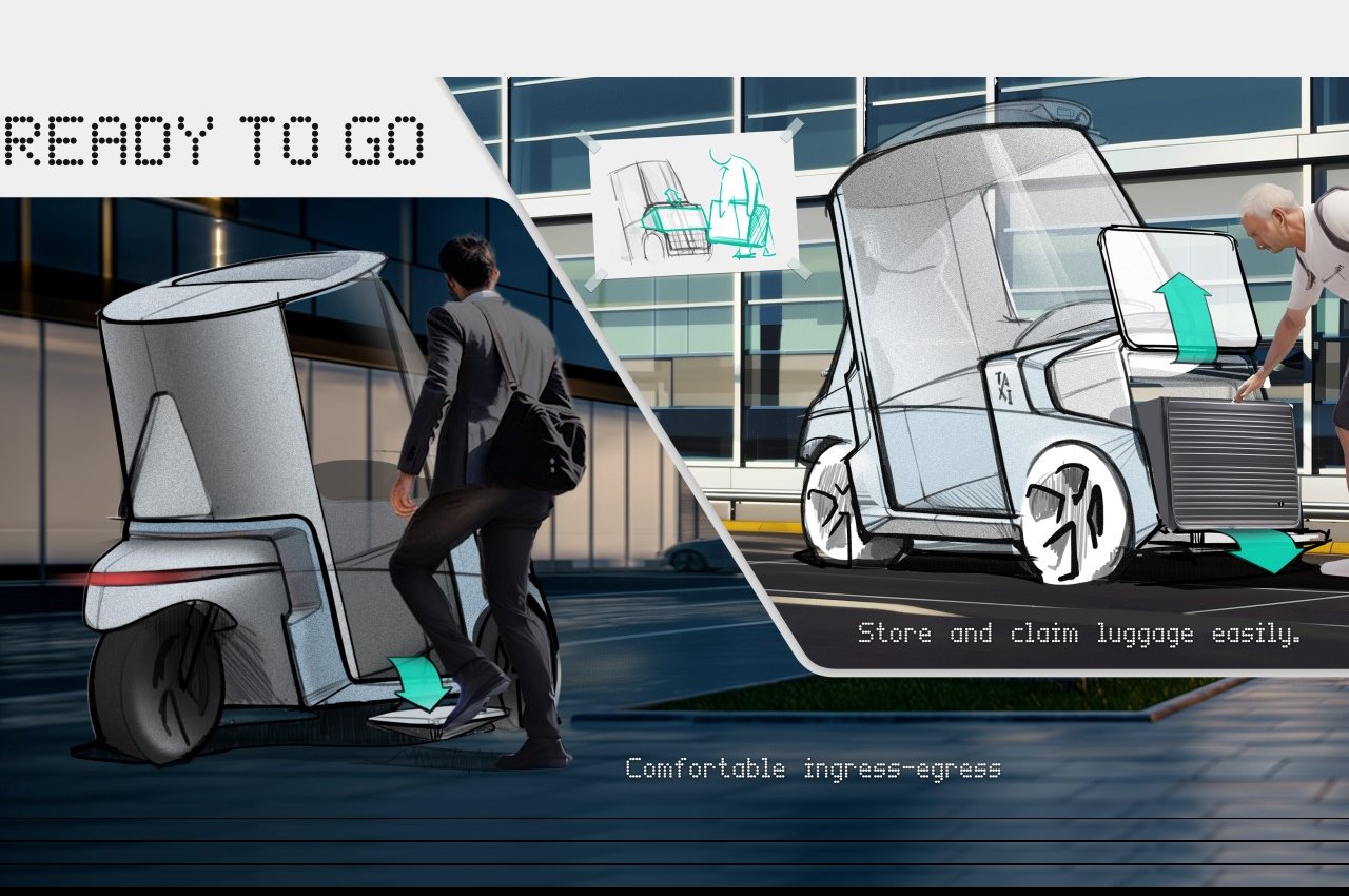 Automatic driving，Commuting alone，taxi，conceptual design，Automobile design，