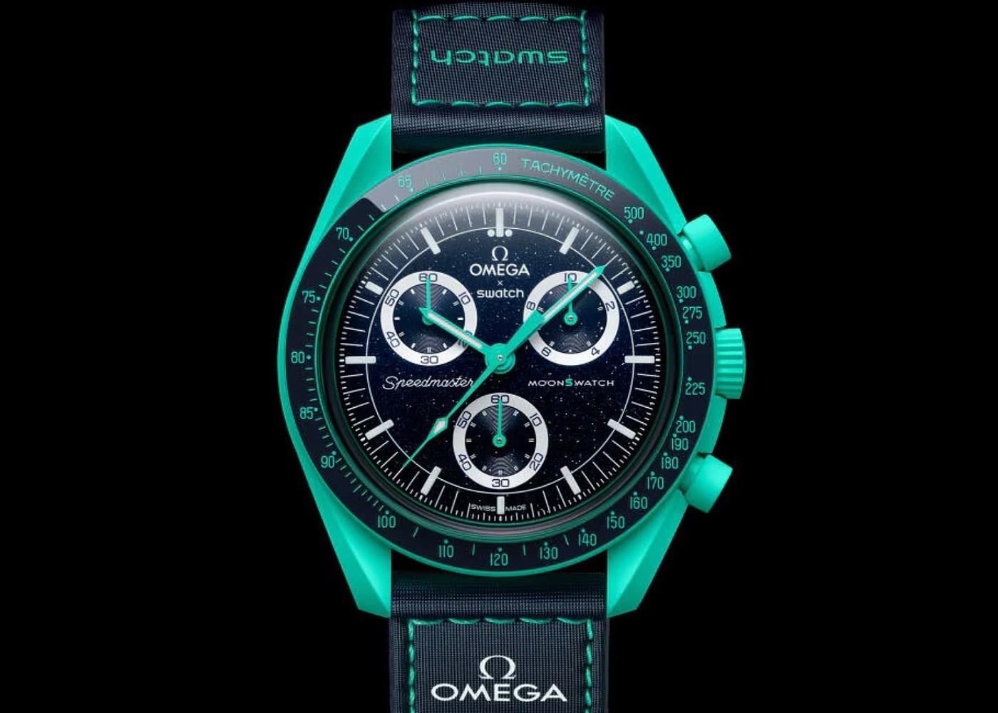 MOONSWATCH，earth，Wristwatch，Wrist watch，