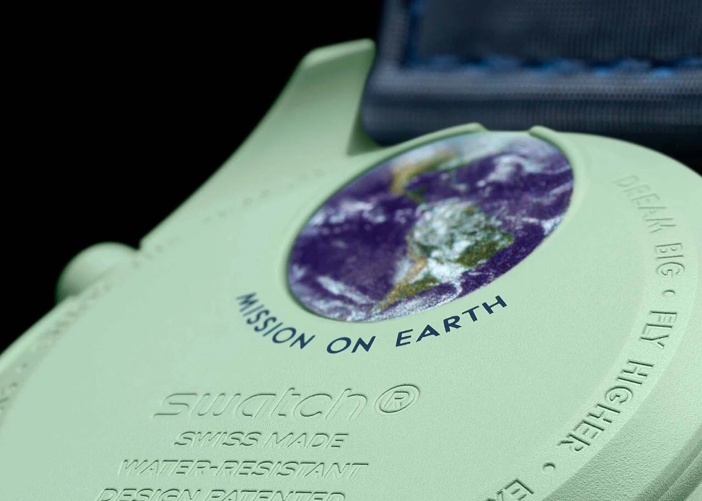 MOONSWATCH，earth，Wristwatch，Wrist watch，