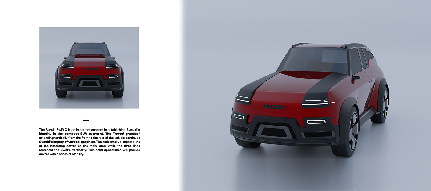 product design，Automobile design，SUZUKI，Suzuki，