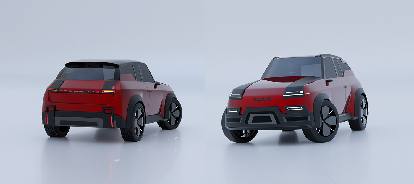 product design，Automobile design，SUZUKI，Suzuki，