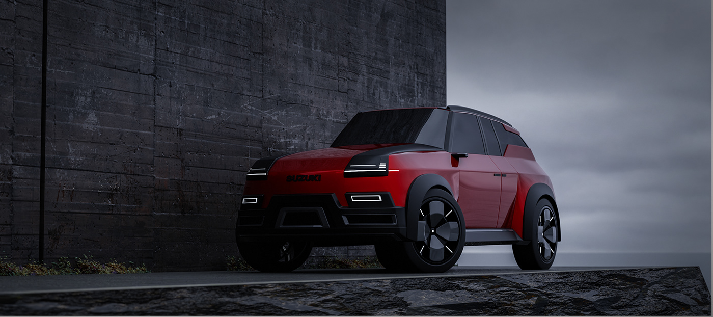 product design，Automobile design，SUZUKI，Suzuki，