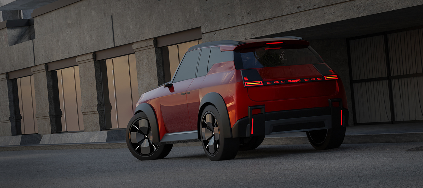 product design，Automobile design，SUZUKI，Suzuki，