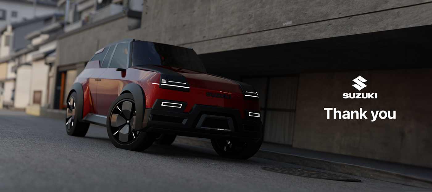 product design，Automobile design，SUZUKI，Suzuki，