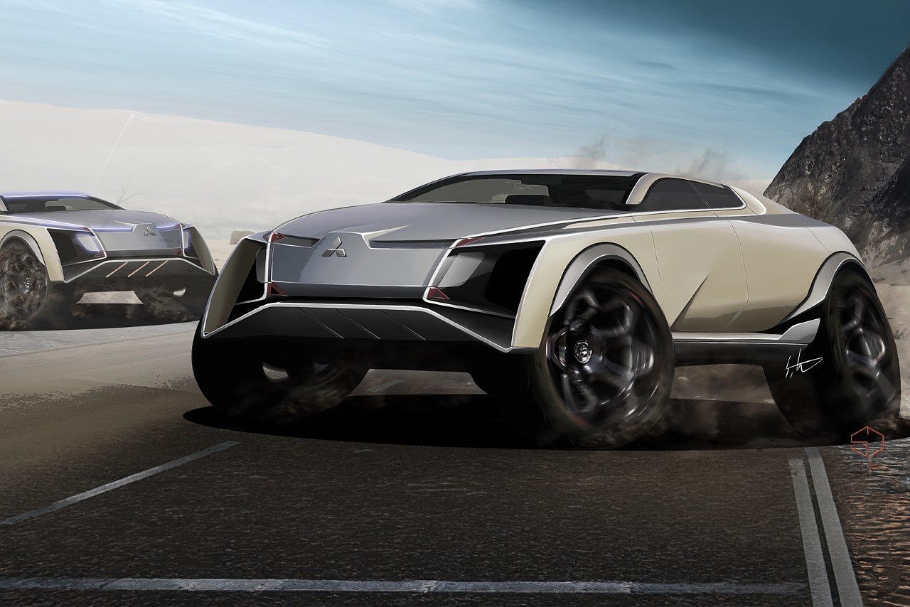 Mitsubishi，KAMINARI，Concept Car，Electric SUV，