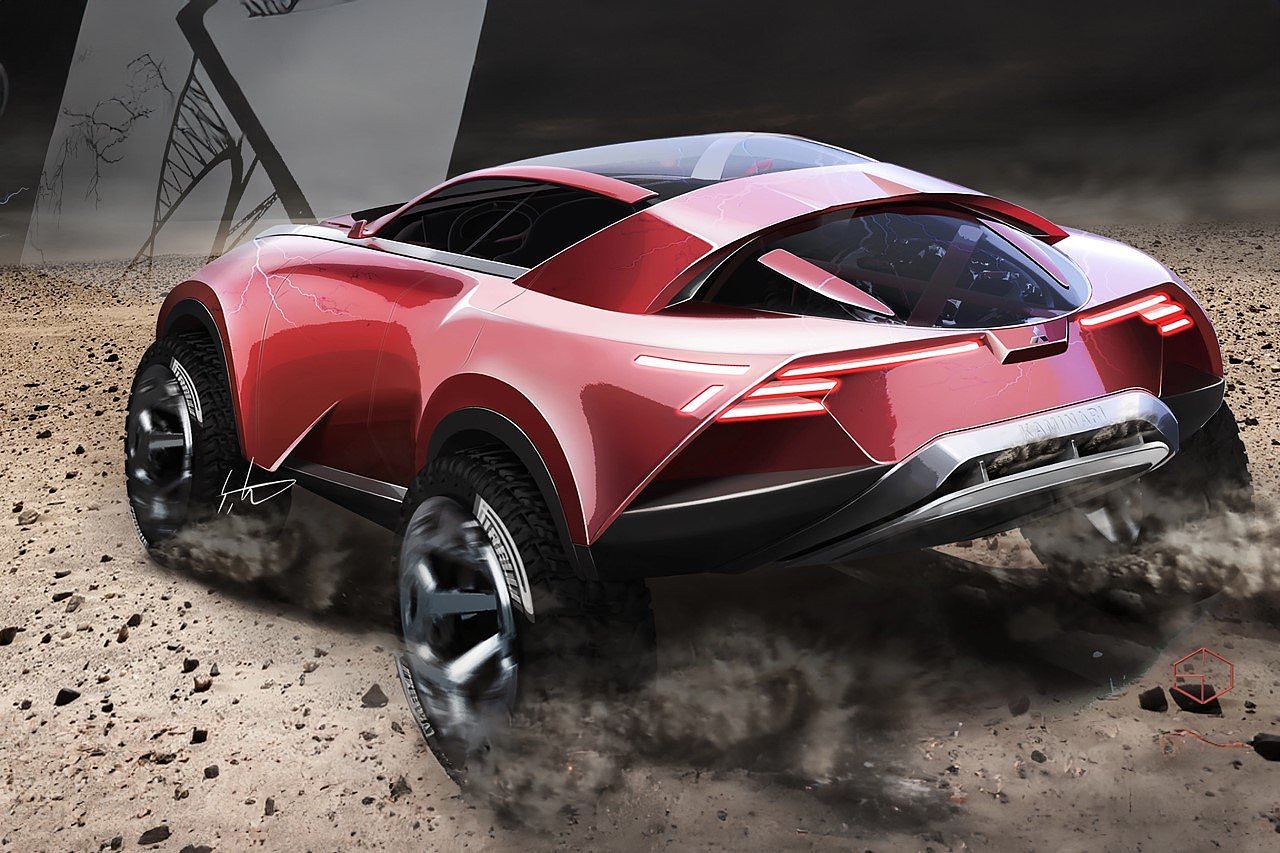 Mitsubishi，KAMINARI，Concept Car，Electric SUV，