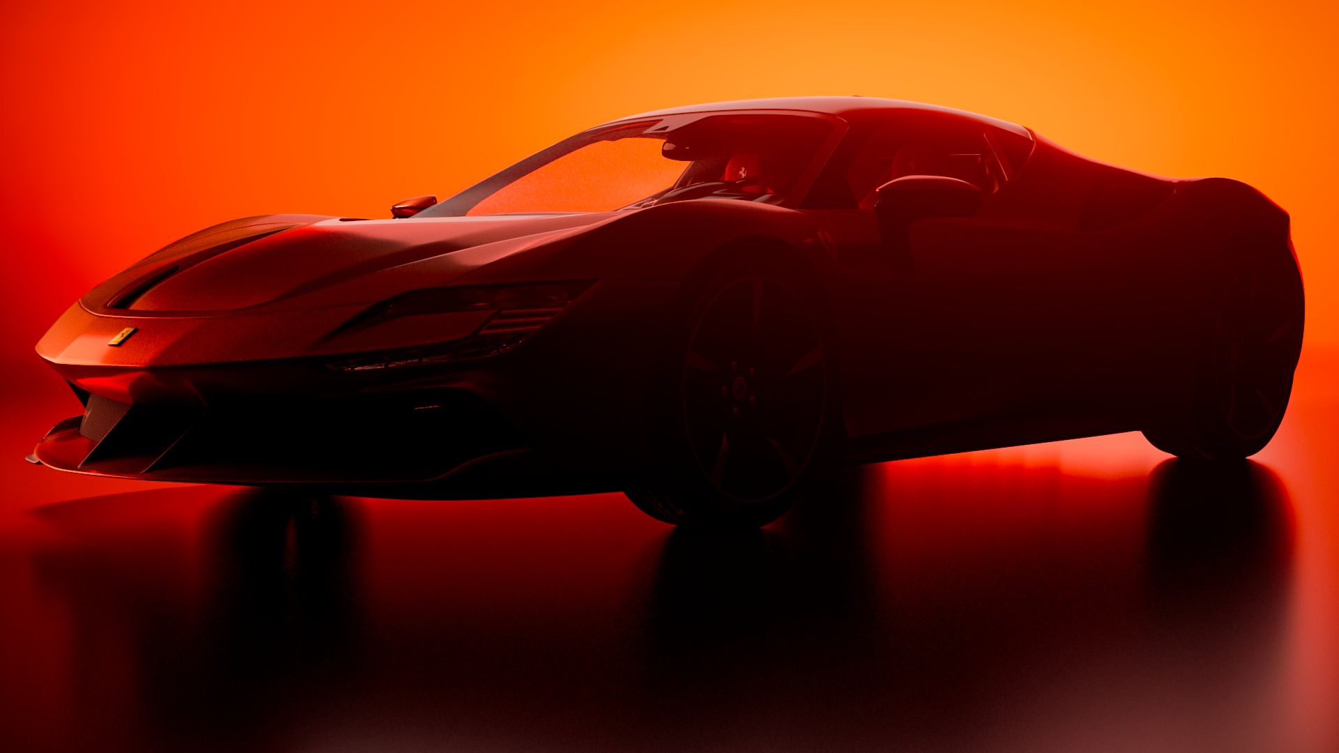 FERRARI SF90，Automobile design，Sports car，