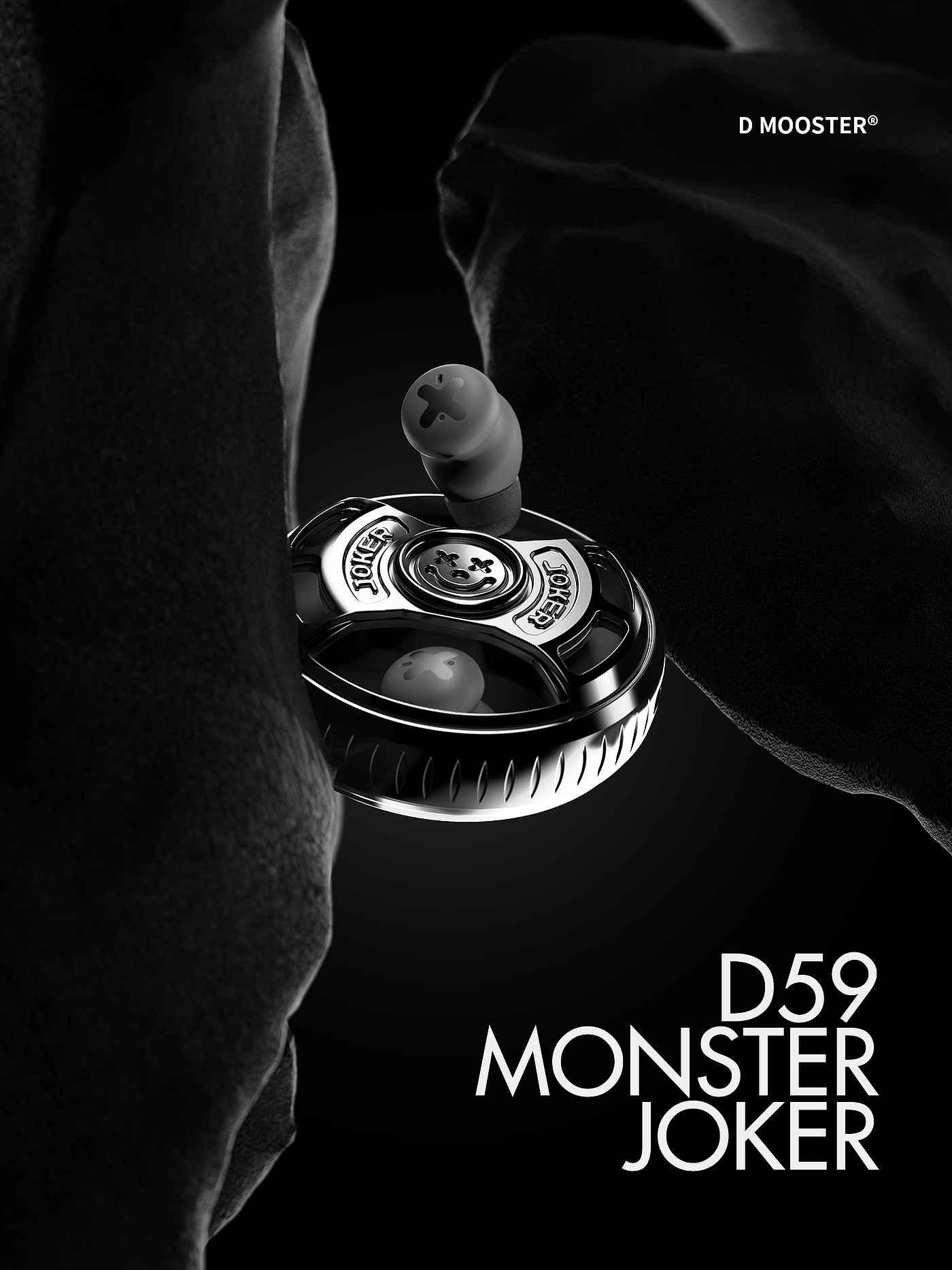 Big Monster，dmooster，headset，industrial design，Bluetooth headset，IP，Tide card，Chaopin，