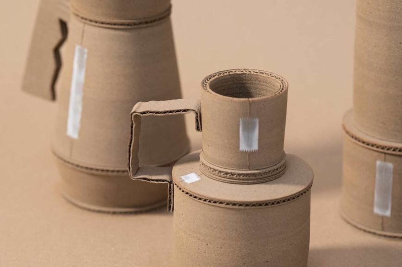 Ceramic art，Artwork，cardboard，