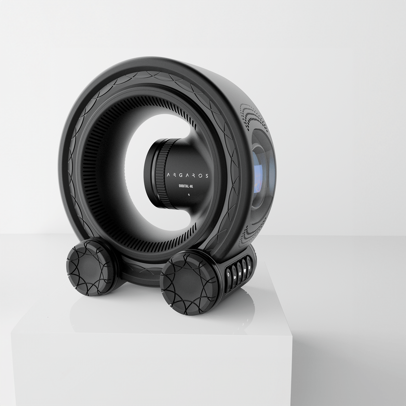 Projector，black，high definition，