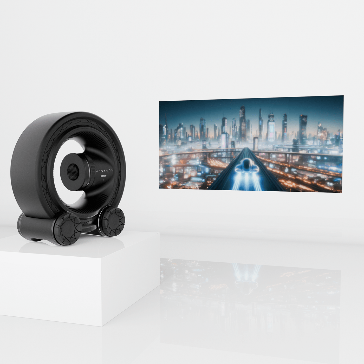 Projector，black，high definition，