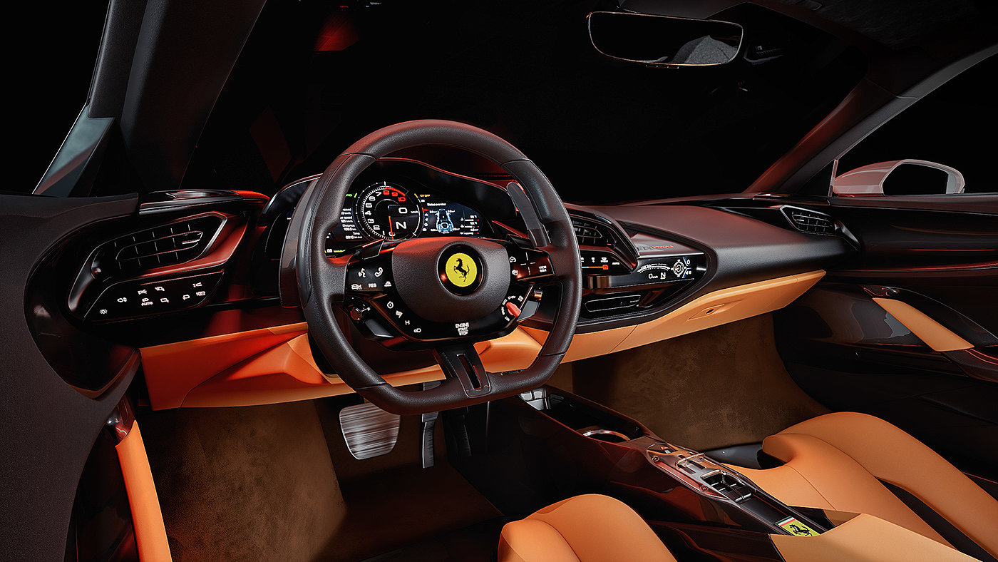 Ferrari，Sports car，gules，