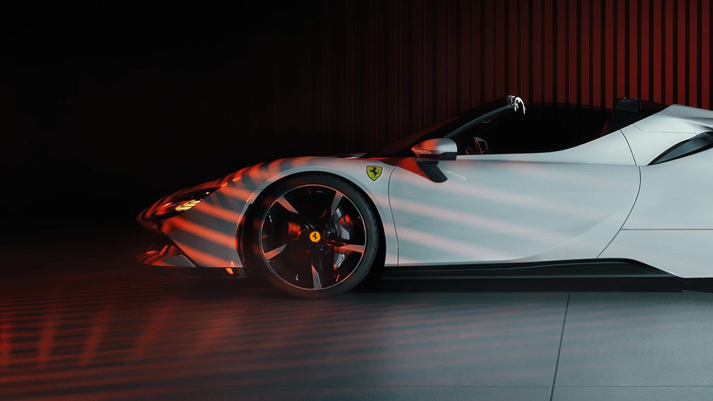 Ferrari，Sports car，gules，