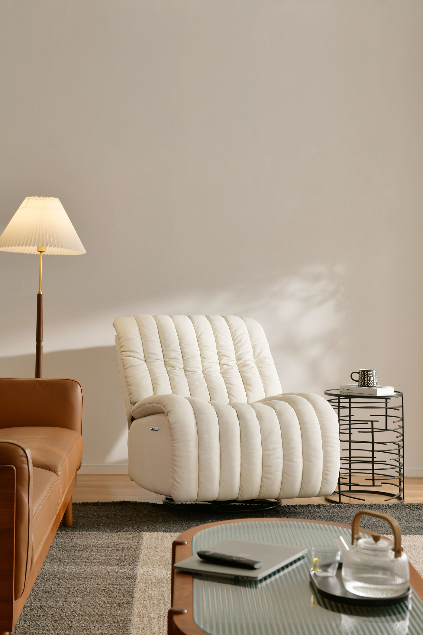 Single sofa · Electric · Leather，