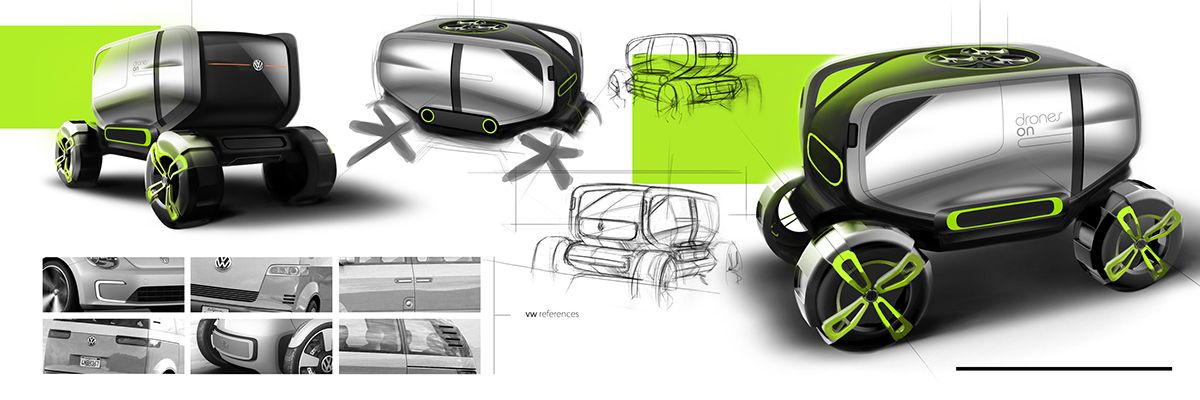 industrial design，Automobile design，conceptual design，public，Flying saucer，