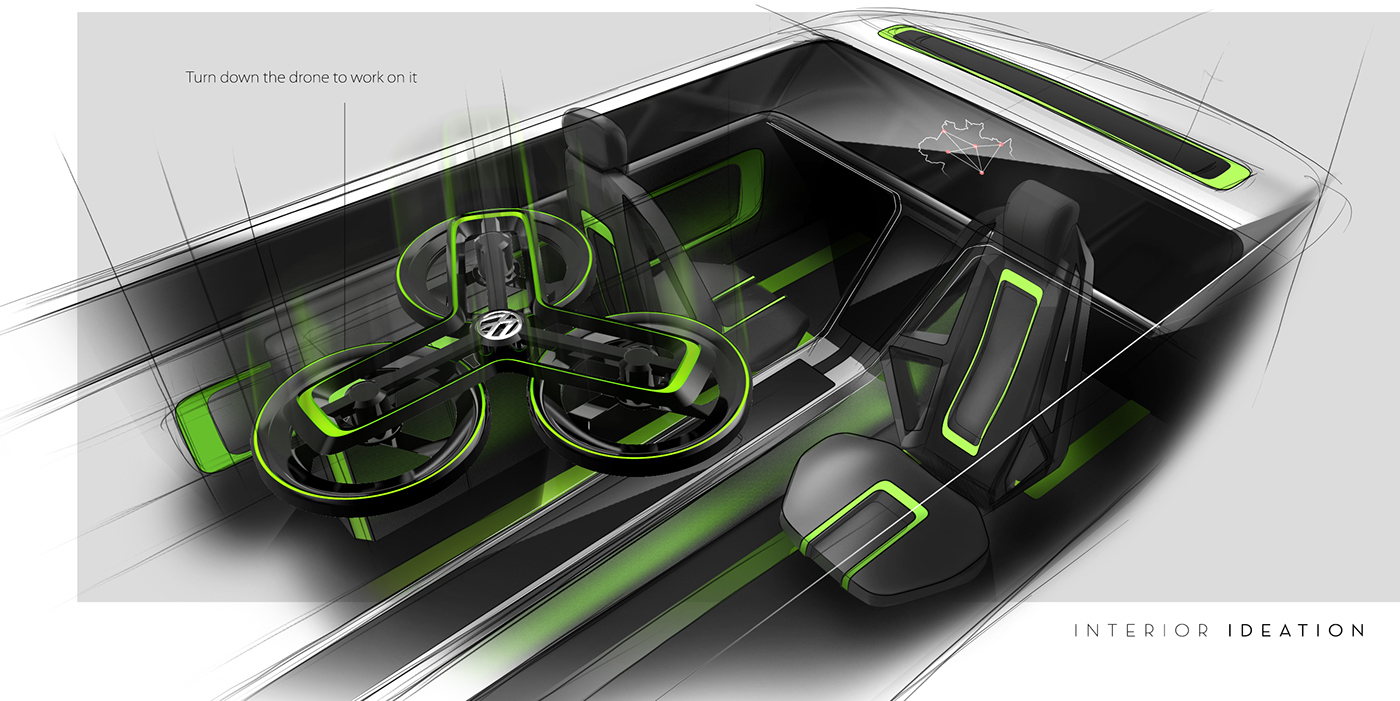industrial design，Automobile design，conceptual design，public，Flying saucer，