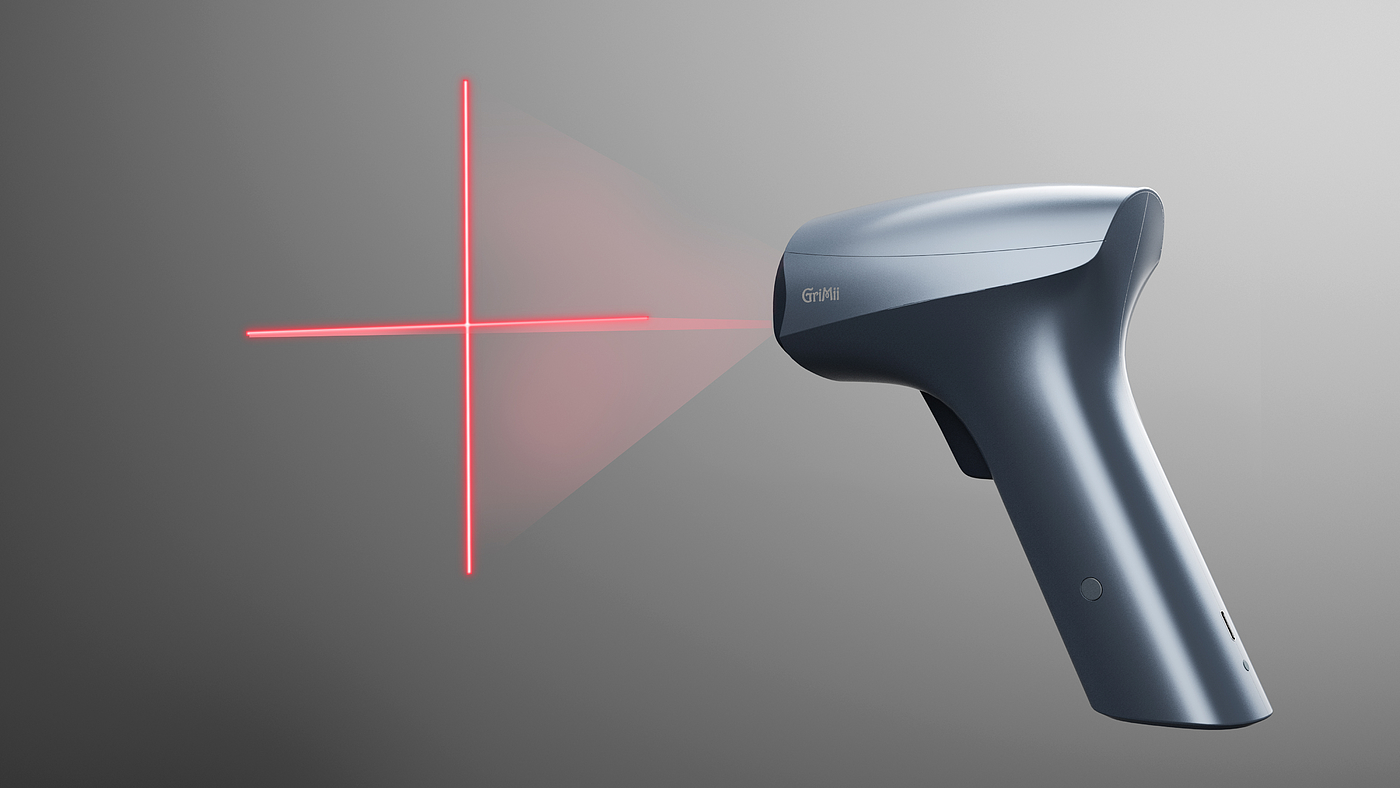 Handheld device，Laser Gun，Appearance modeling，