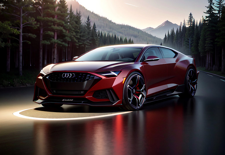 AI-aided design, automotive design, Audi，