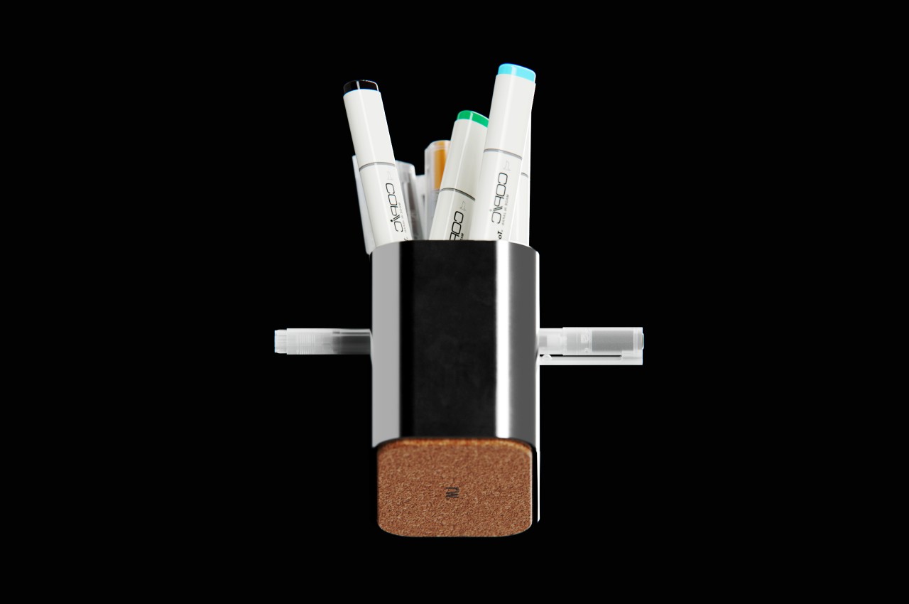 Void Pen Pot，hole，pen container，Stationery，