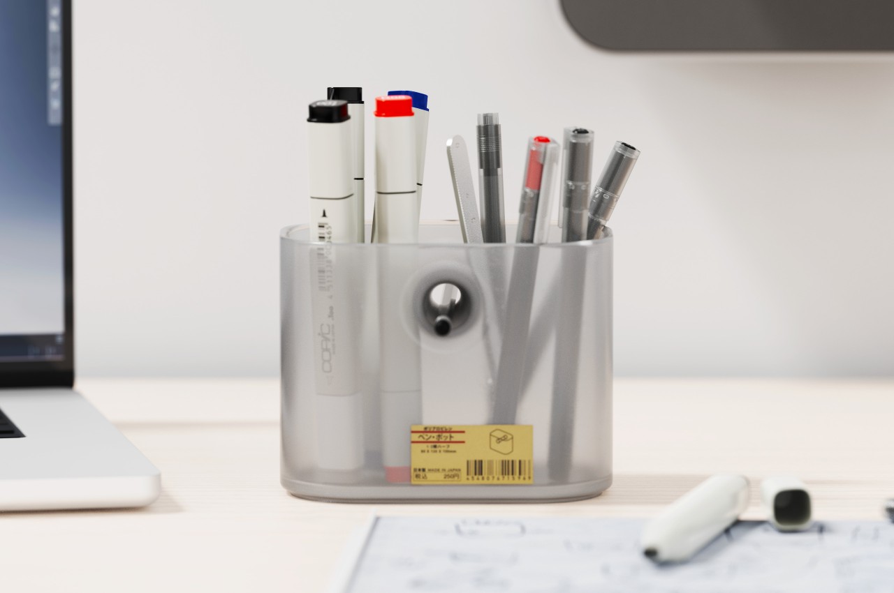 Void Pen Pot，hole，pen container，Stationery，