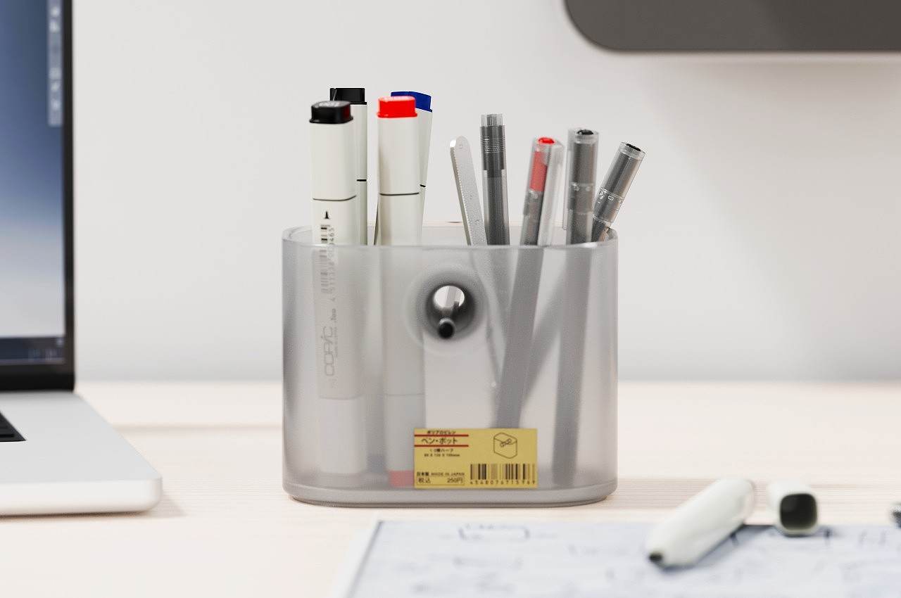 Void Pen Pot，hole，pen container，Stationery，