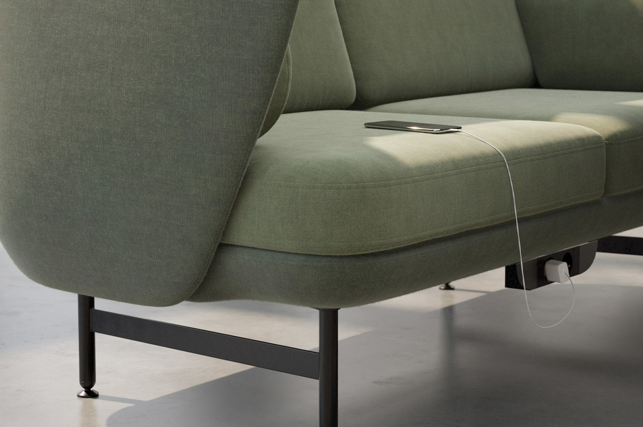 Fritz Hansen ，Plenum Cabin，sofa，to work in an office，
