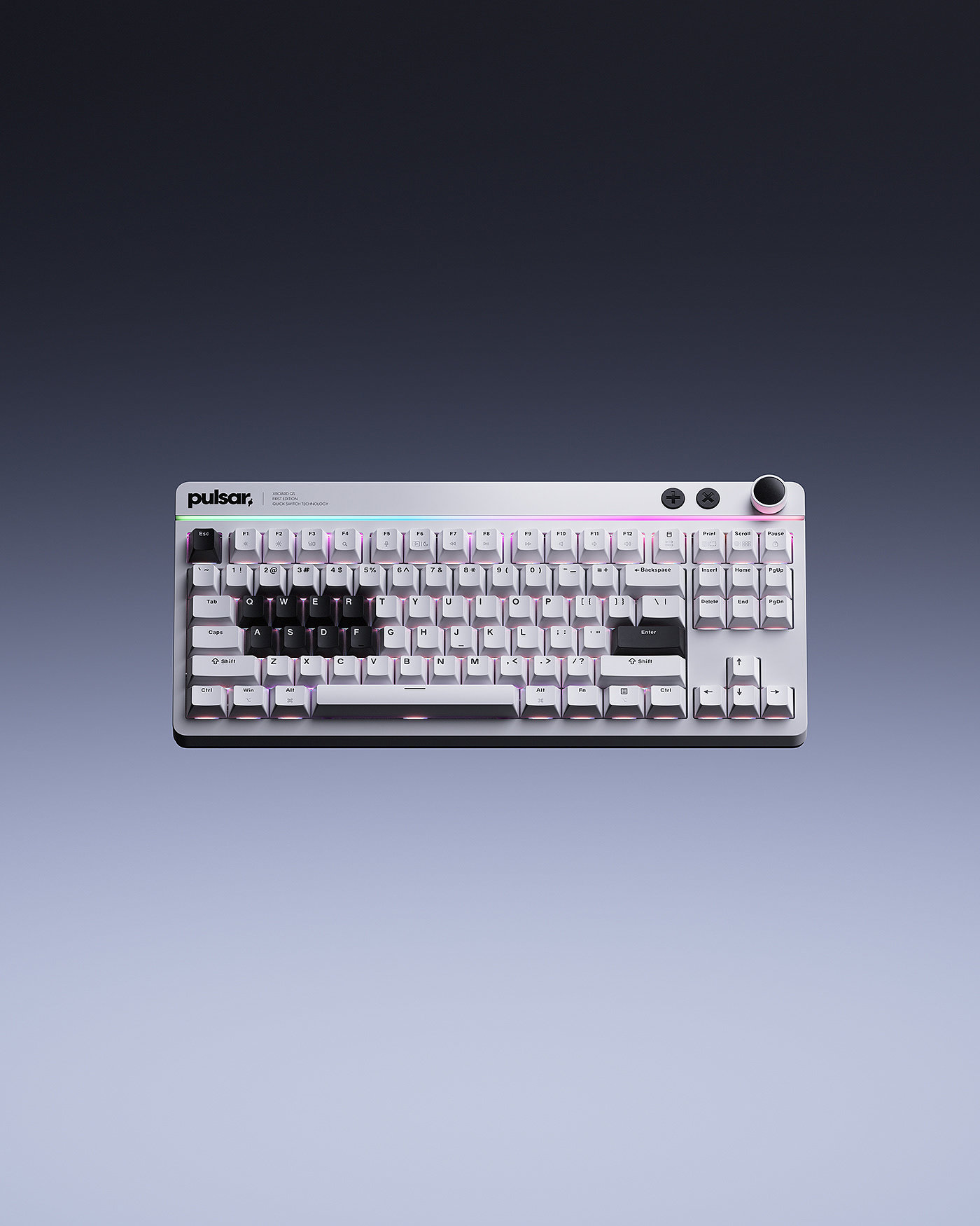 Gaming keyboard，Mechanical keyboard，XBoard QS，Pulsar，