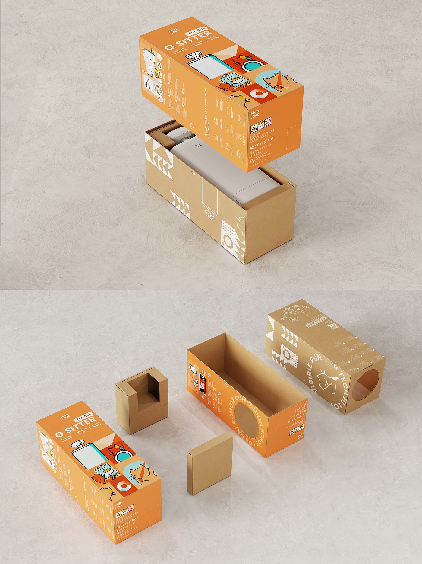 packing design，Pet Supplies & Pet，Kitty，Living home，User experience，