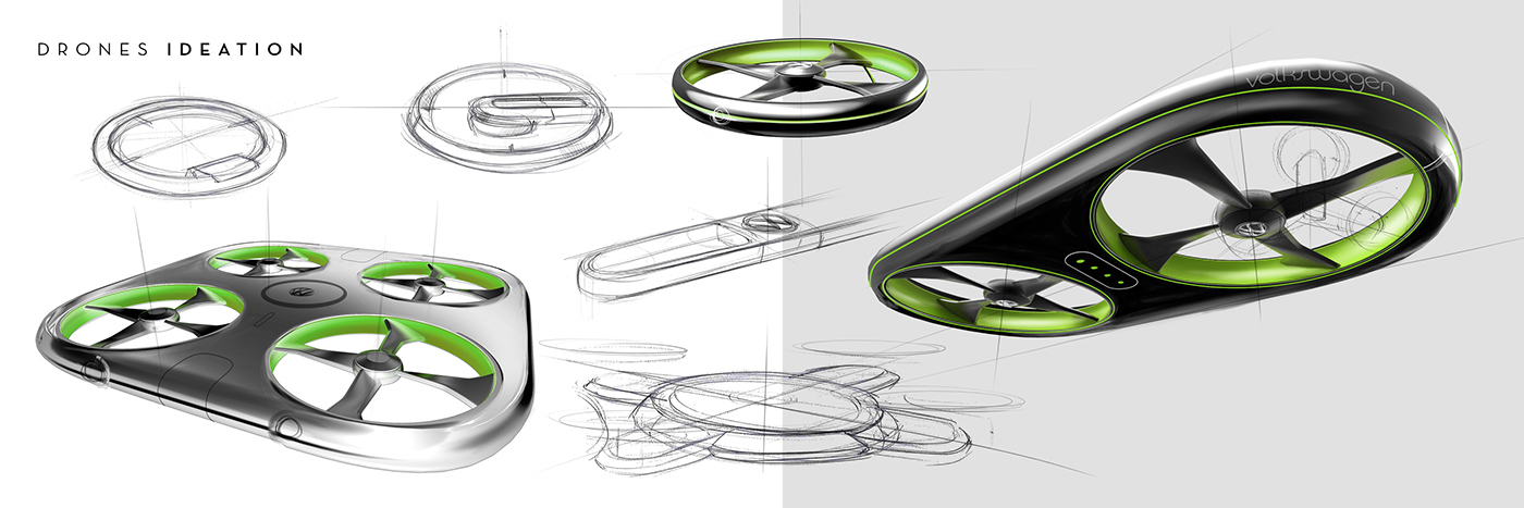 industrial design，Automobile design，conceptual design，public，Flying saucer，
