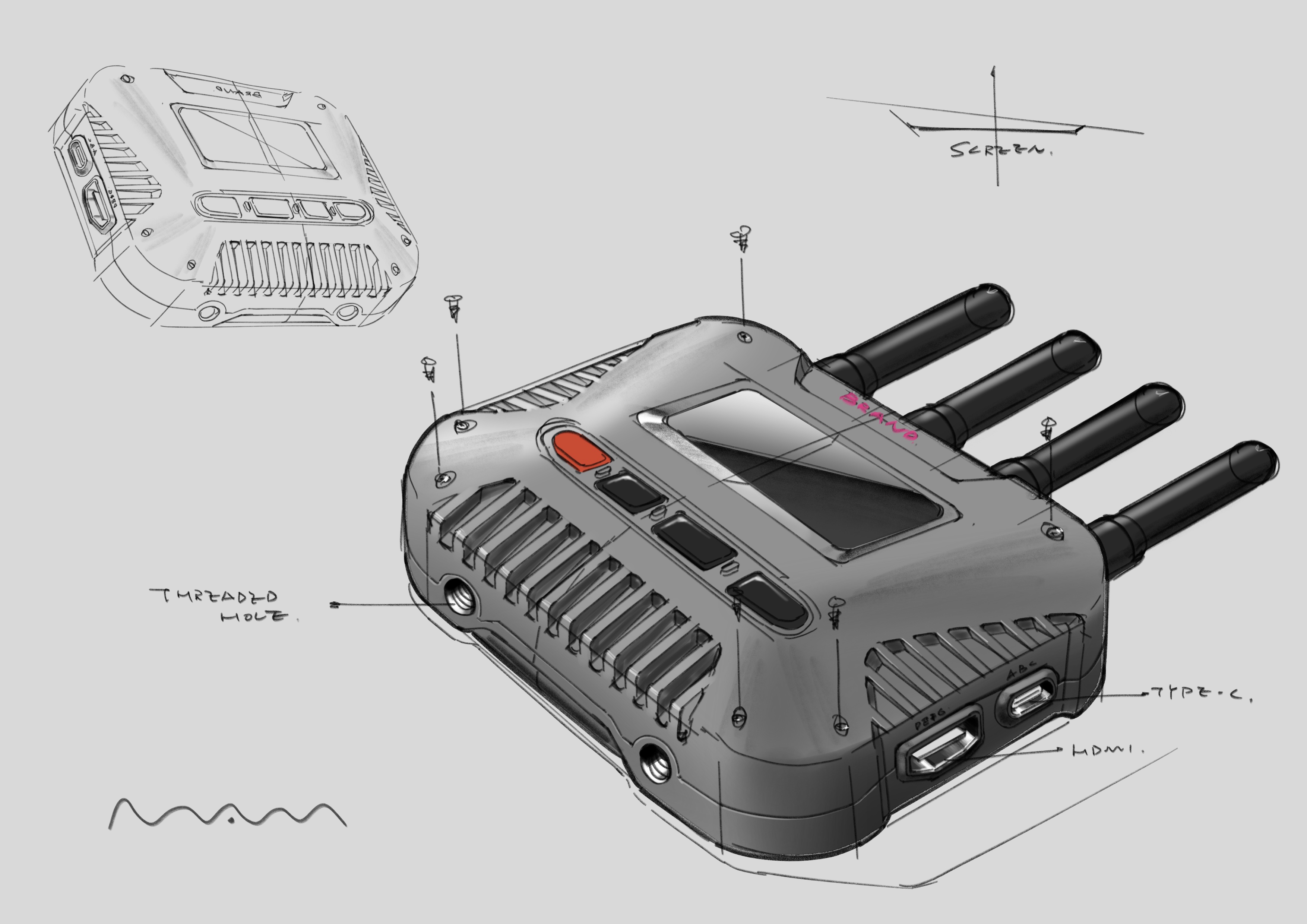 Picture biography，3C digital，Consumer electronics，industrial design，product design，