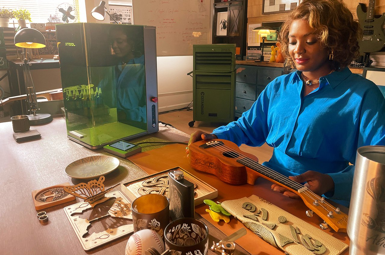 double laser，desktop，Engraving machine，xTool F1 Ultra，