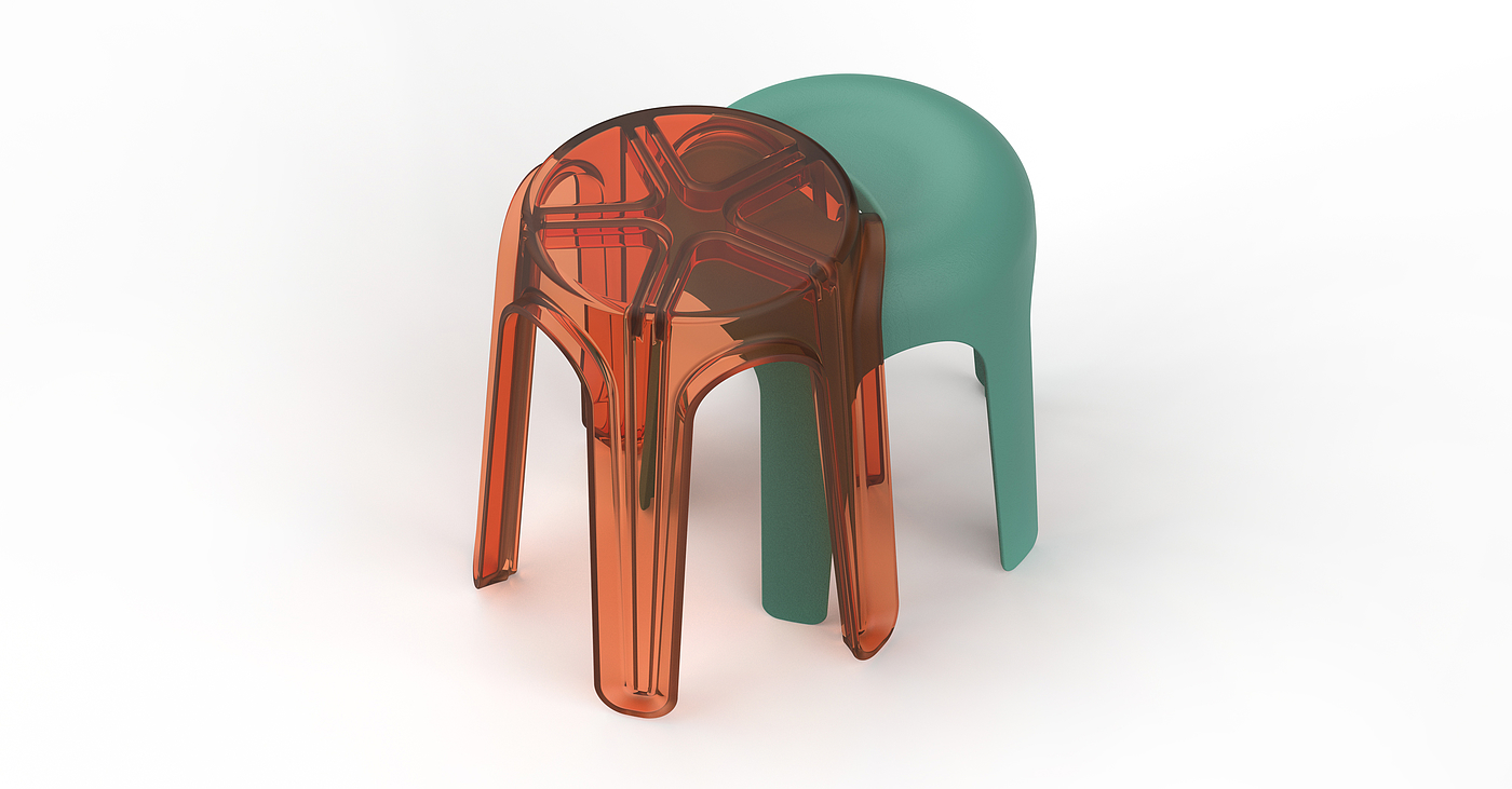 Eulji-Ro，stool，modularization，Sitting cross-legged，