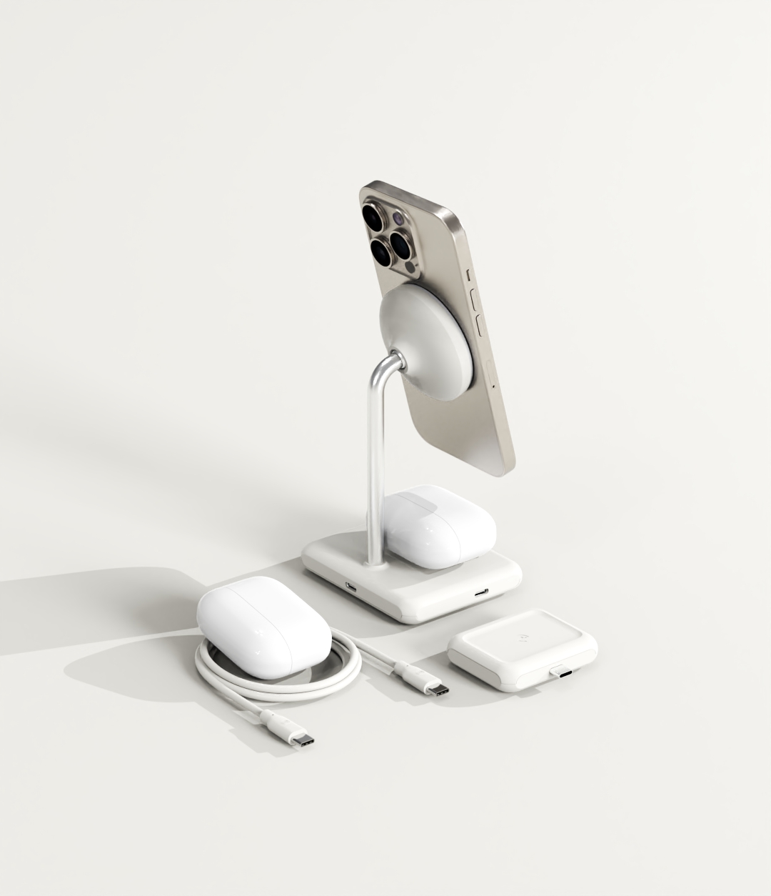 Allite WQ1 2 1，Wireless charging，Bracket，