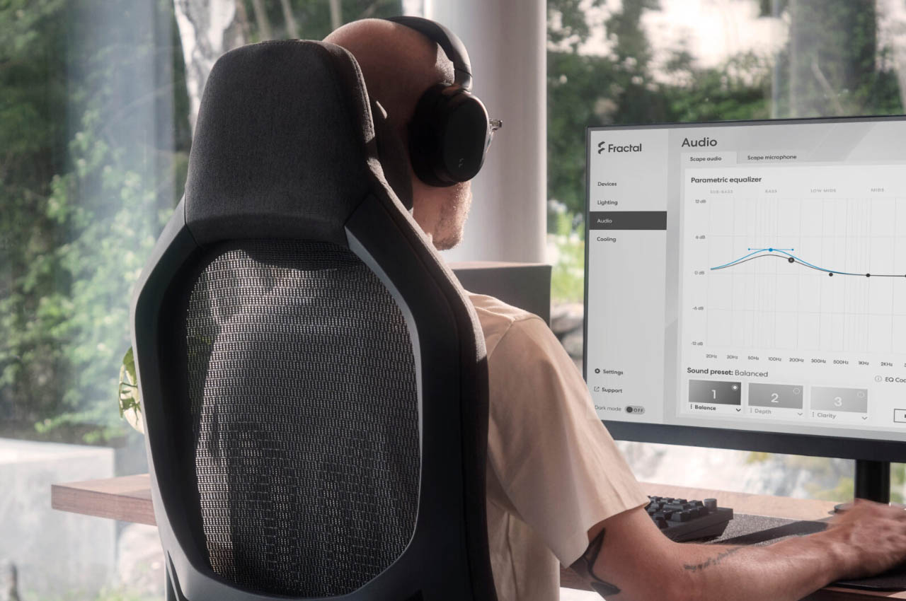 FRACTAL DESIGN，Game Chair，headset，