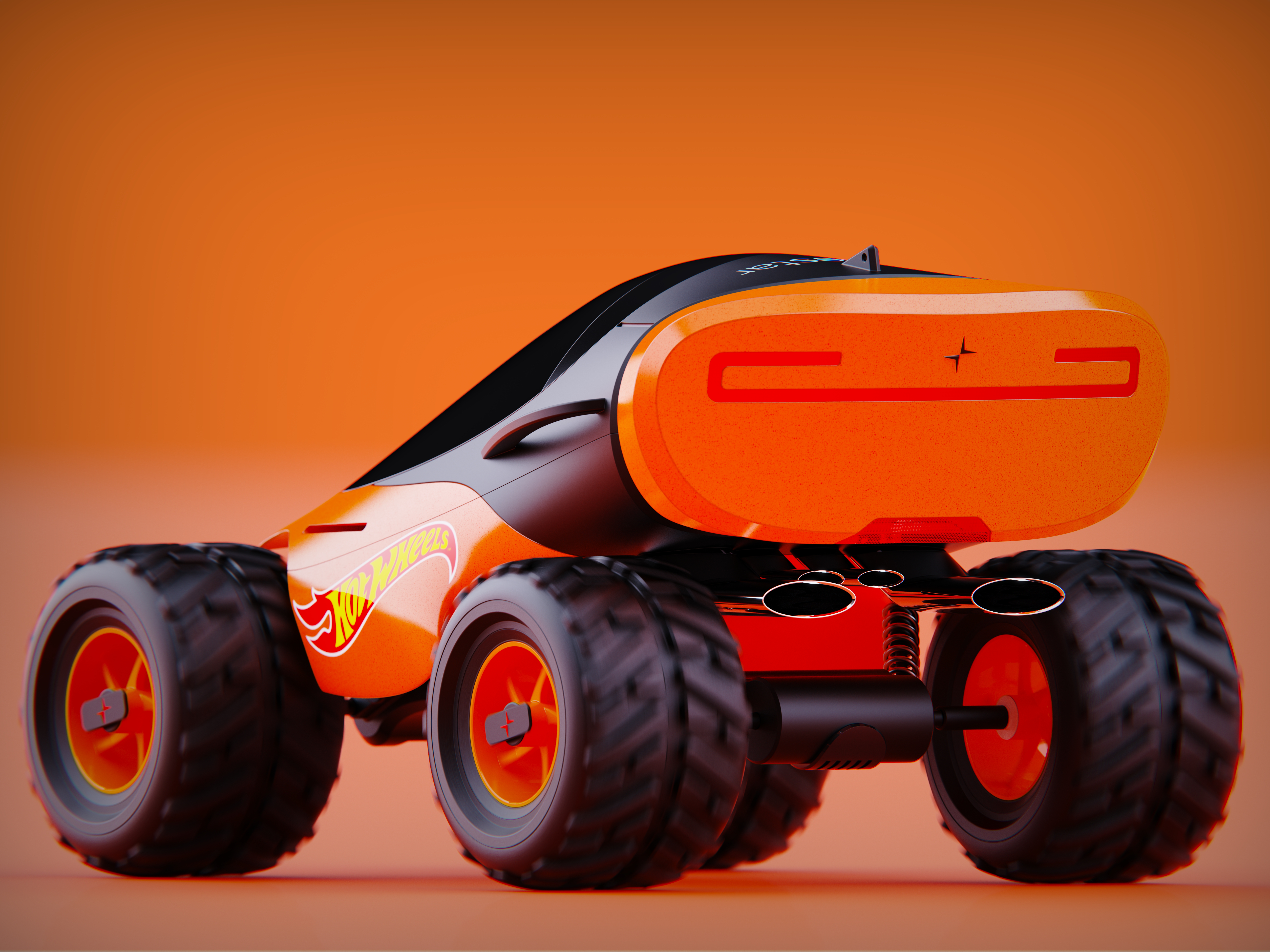 automobile，Polestar X Hotwheels，product design，