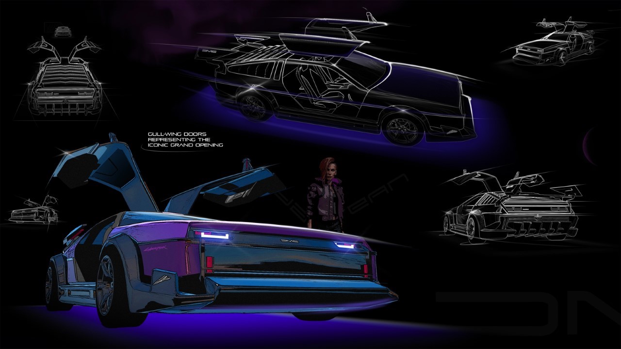 DeLorean，Cyberpunk，reform，