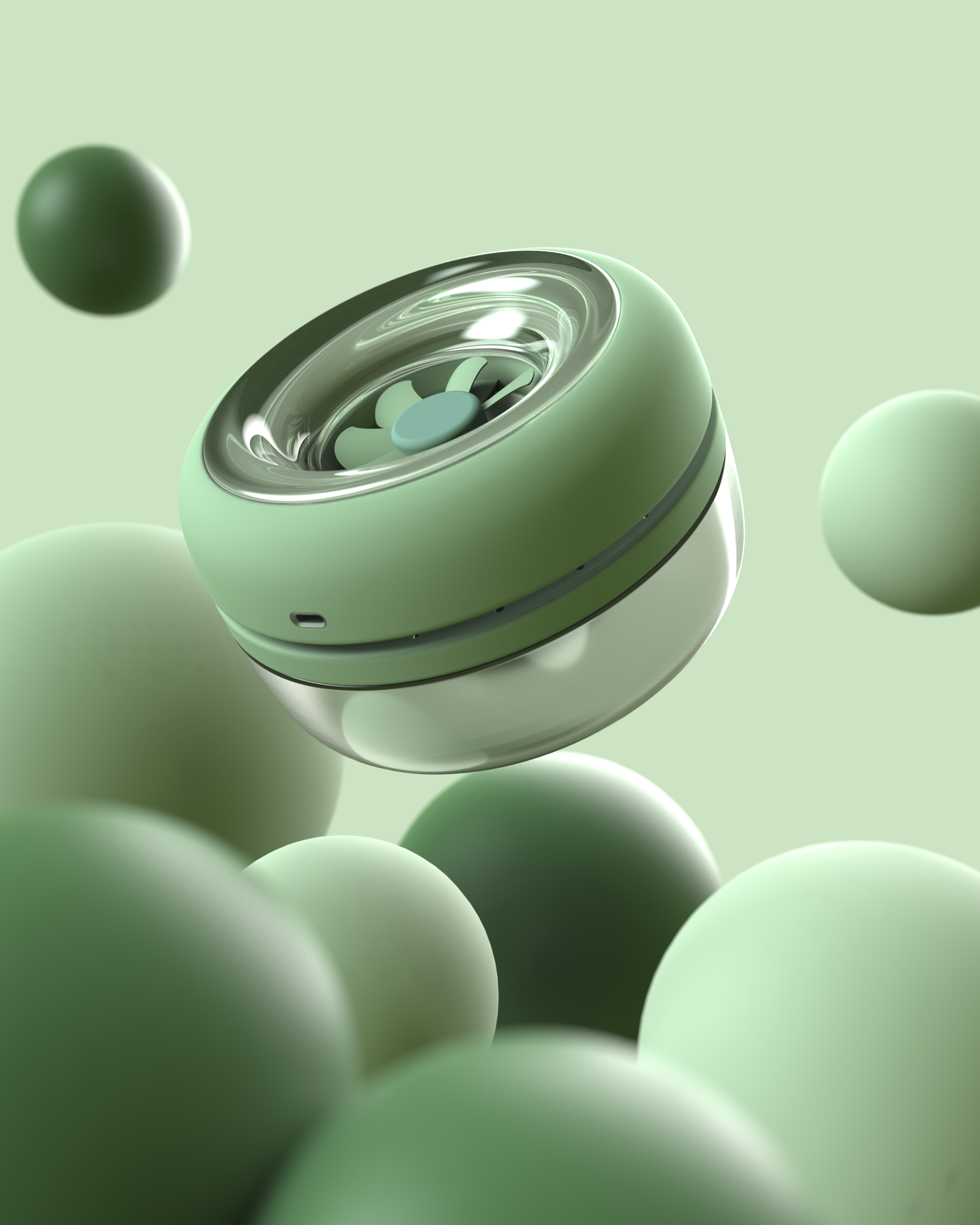 industrial design，Creative design，mosquito lamp，originality，Render，