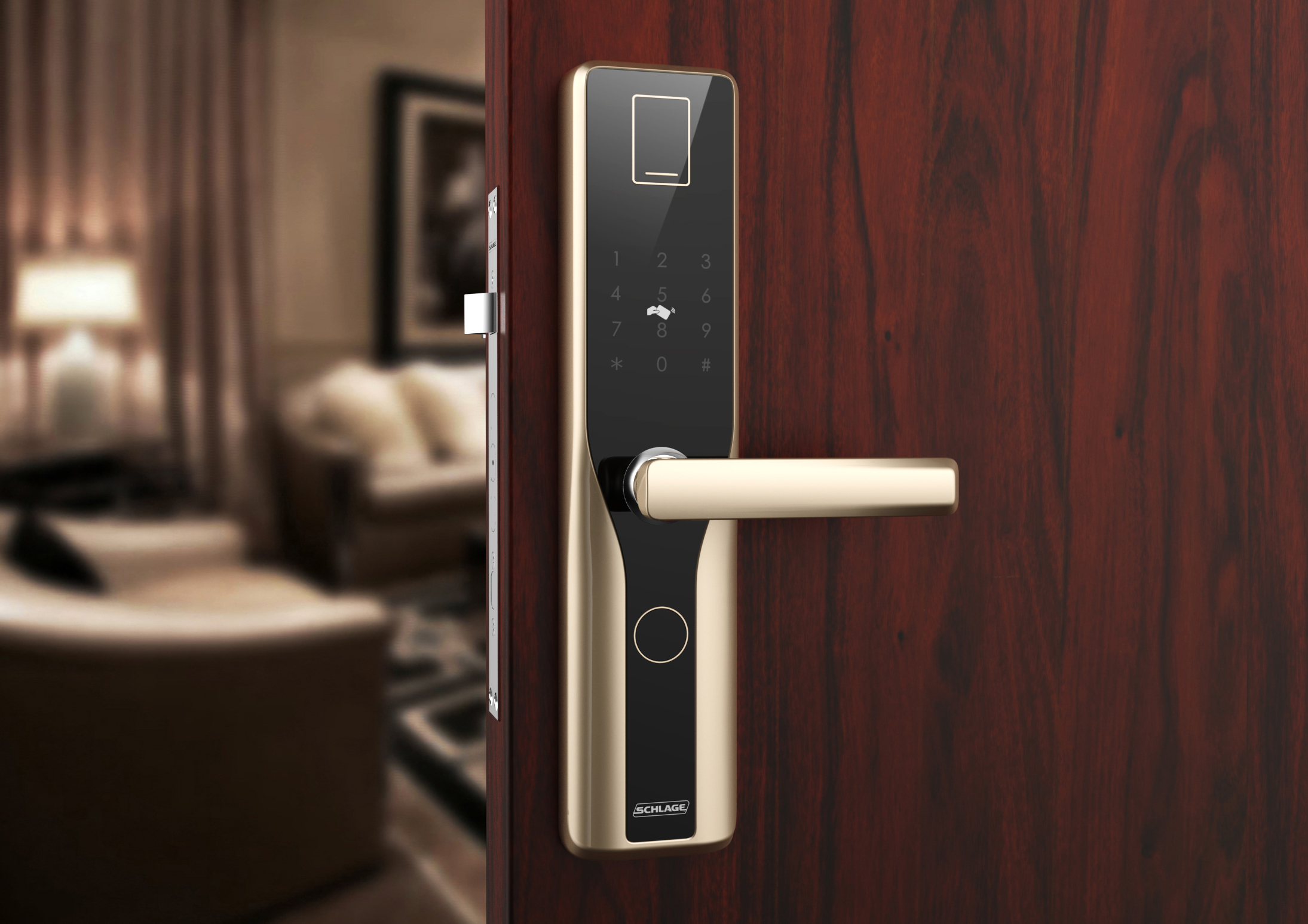 Fingerprint lock，Password lock，
