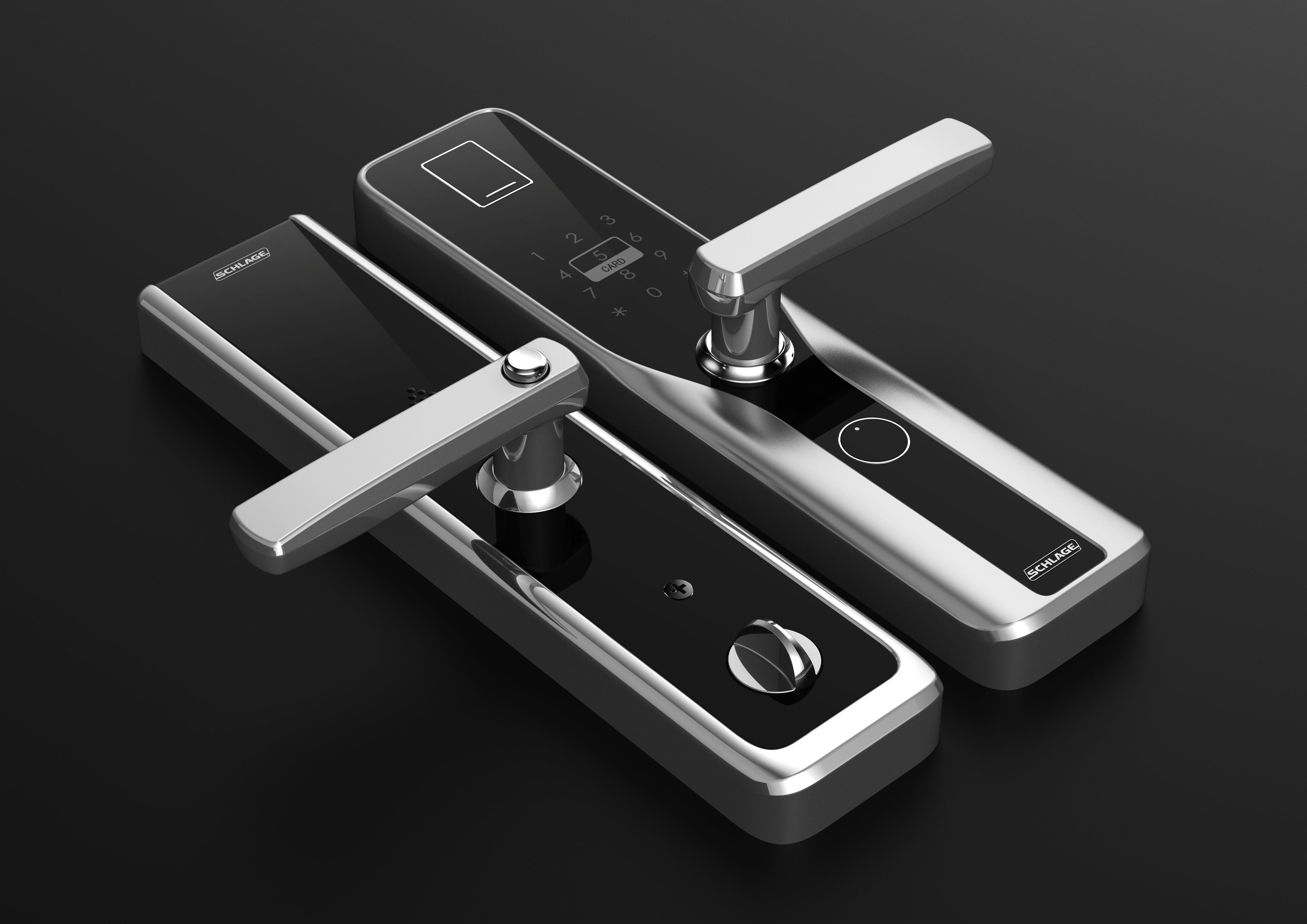 Fingerprint lock，Password lock，