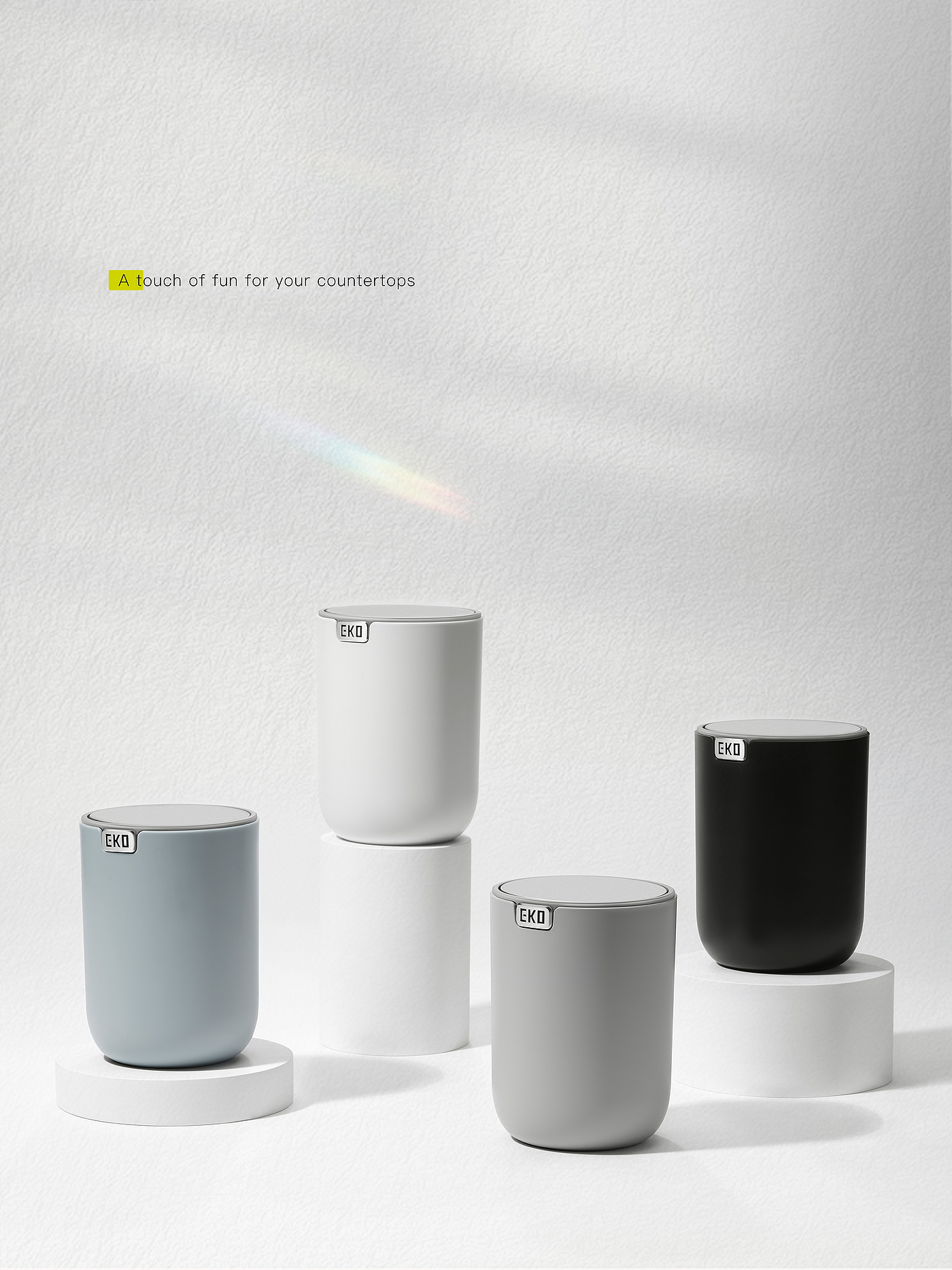 German if Award，trash can，Desktop trash can，Desktop storage，Home Furnishing，If design award，industrial product，product design，