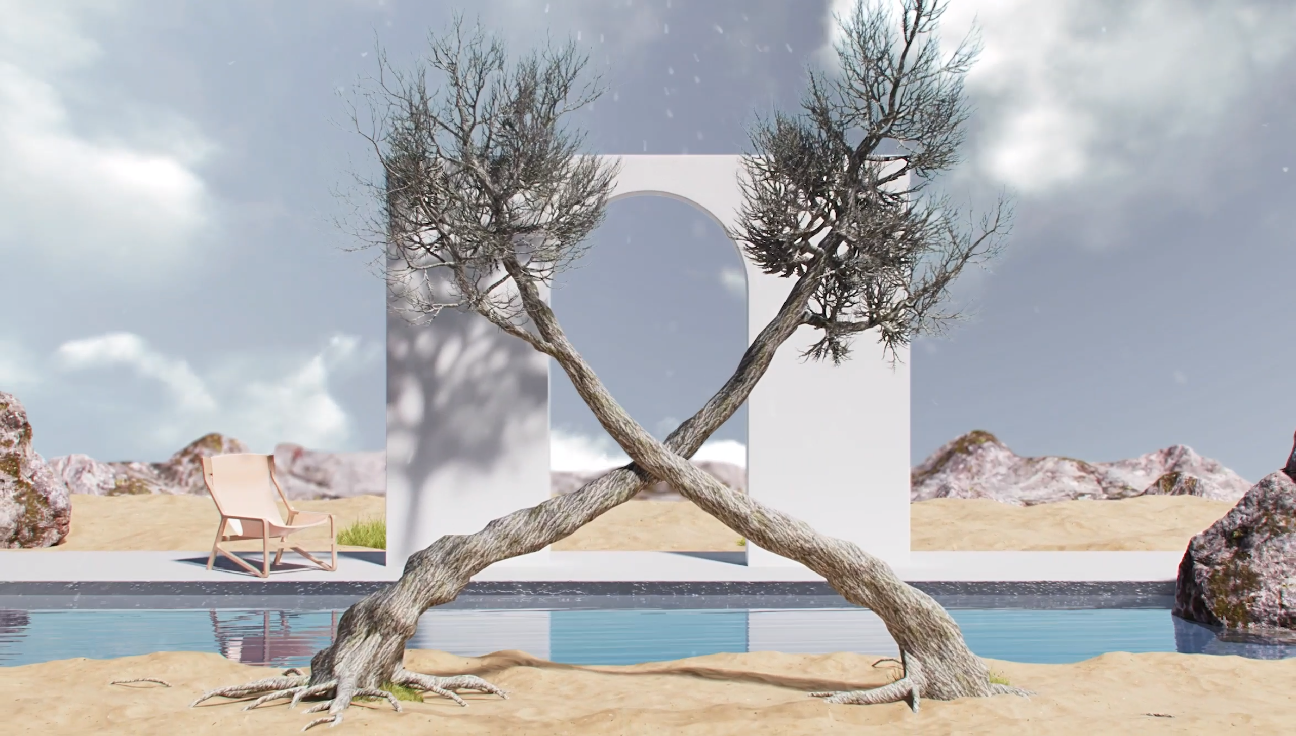 Architecture，environment，animation，cg，three-dimensional，Vanke，