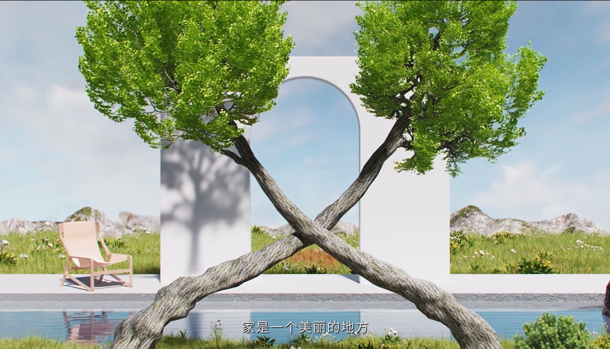 Architecture，environment，animation，cg，three-dimensional，Vanke，