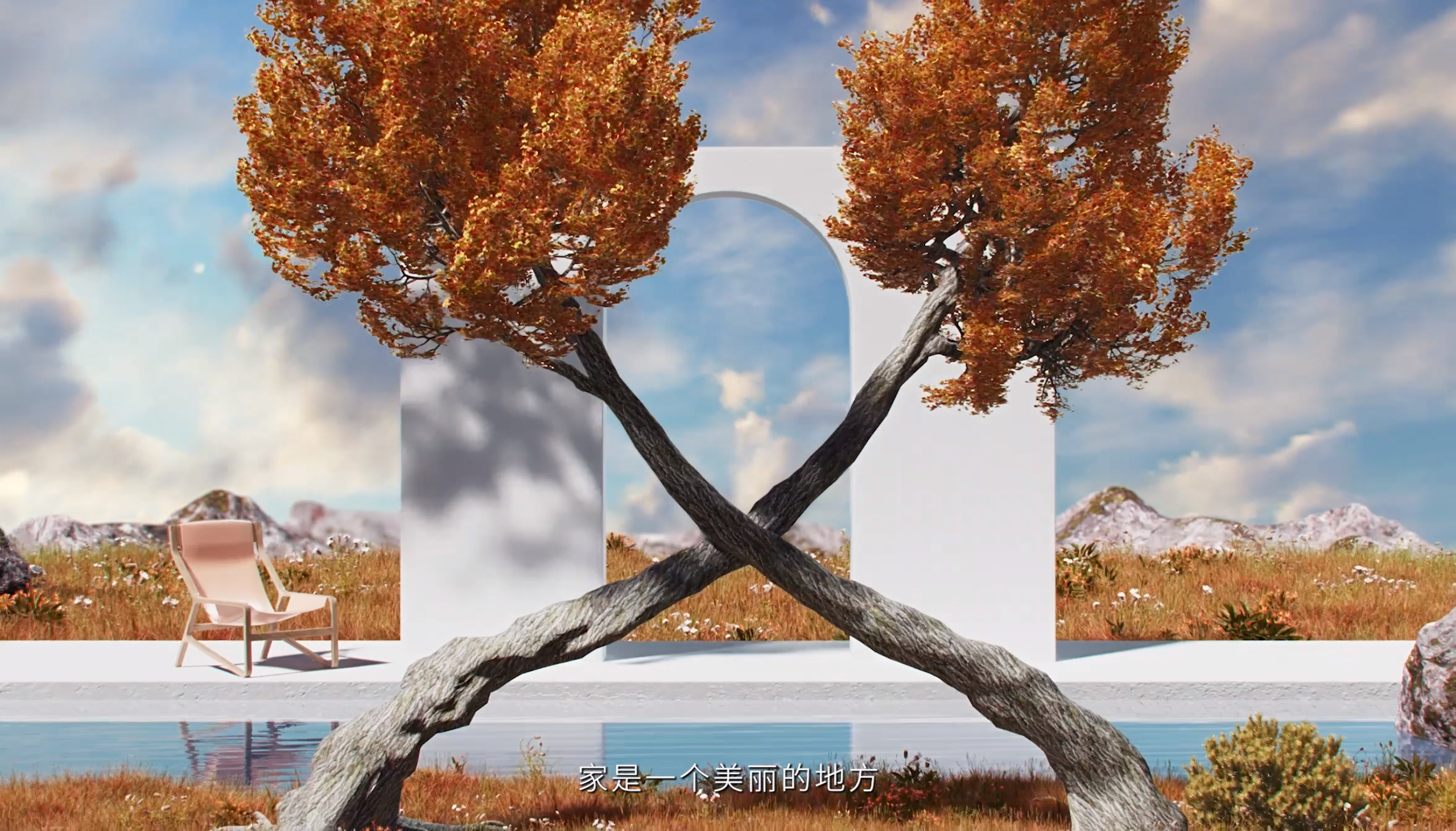 Architecture，environment，animation，cg，three-dimensional，Vanke，