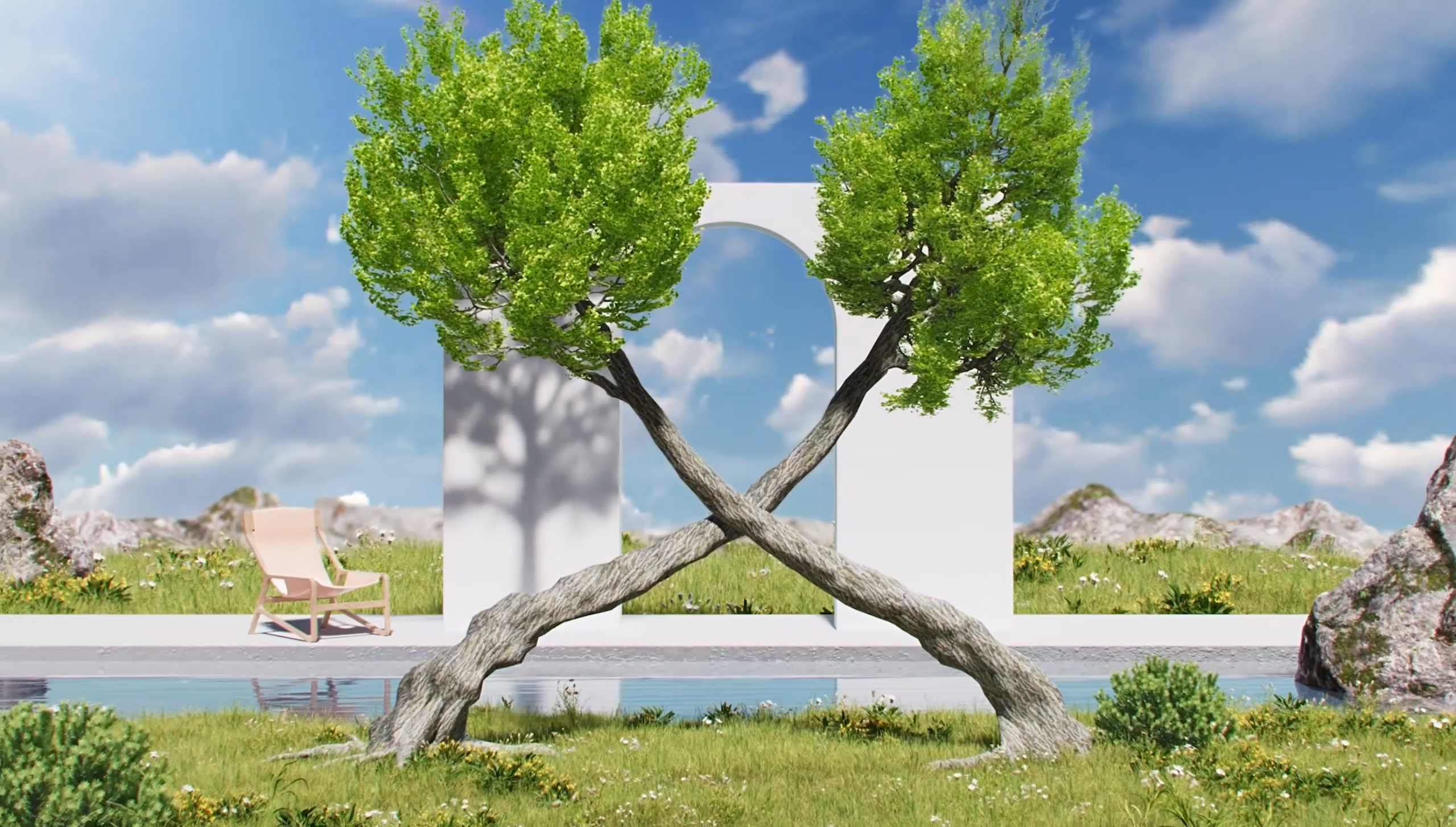 Architecture，environment，animation，cg，three-dimensional，Vanke，