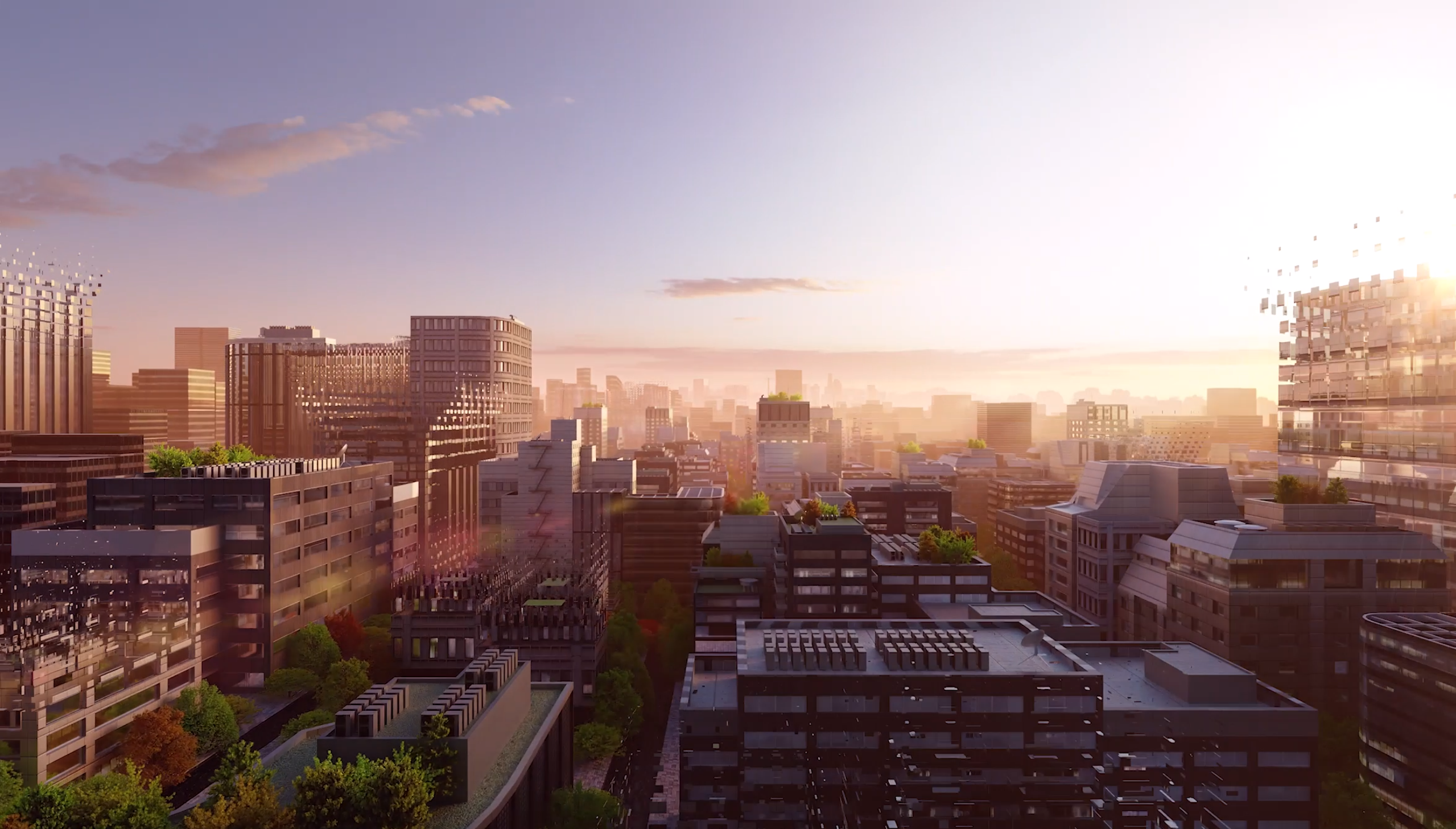 Architecture，environment，animation，cg，three-dimensional，Vanke，