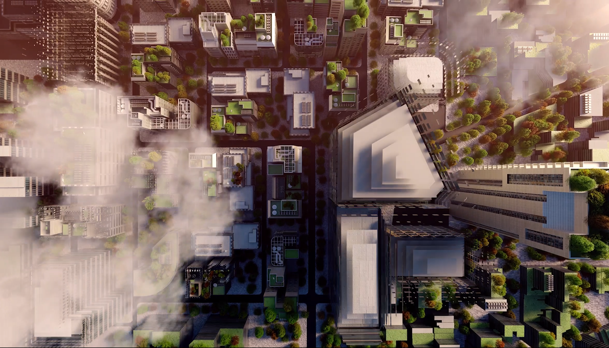 Architecture，environment，animation，cg，three-dimensional，Vanke，