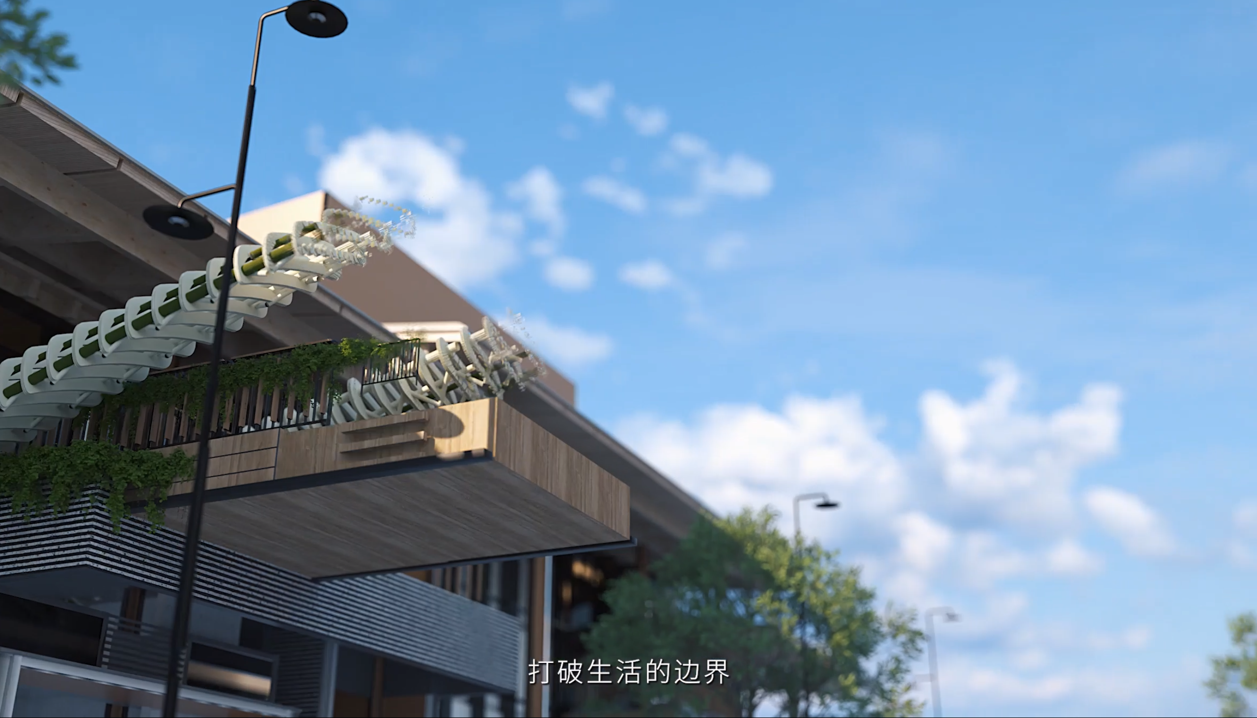 Architecture，environment，animation，cg，three-dimensional，Vanke，