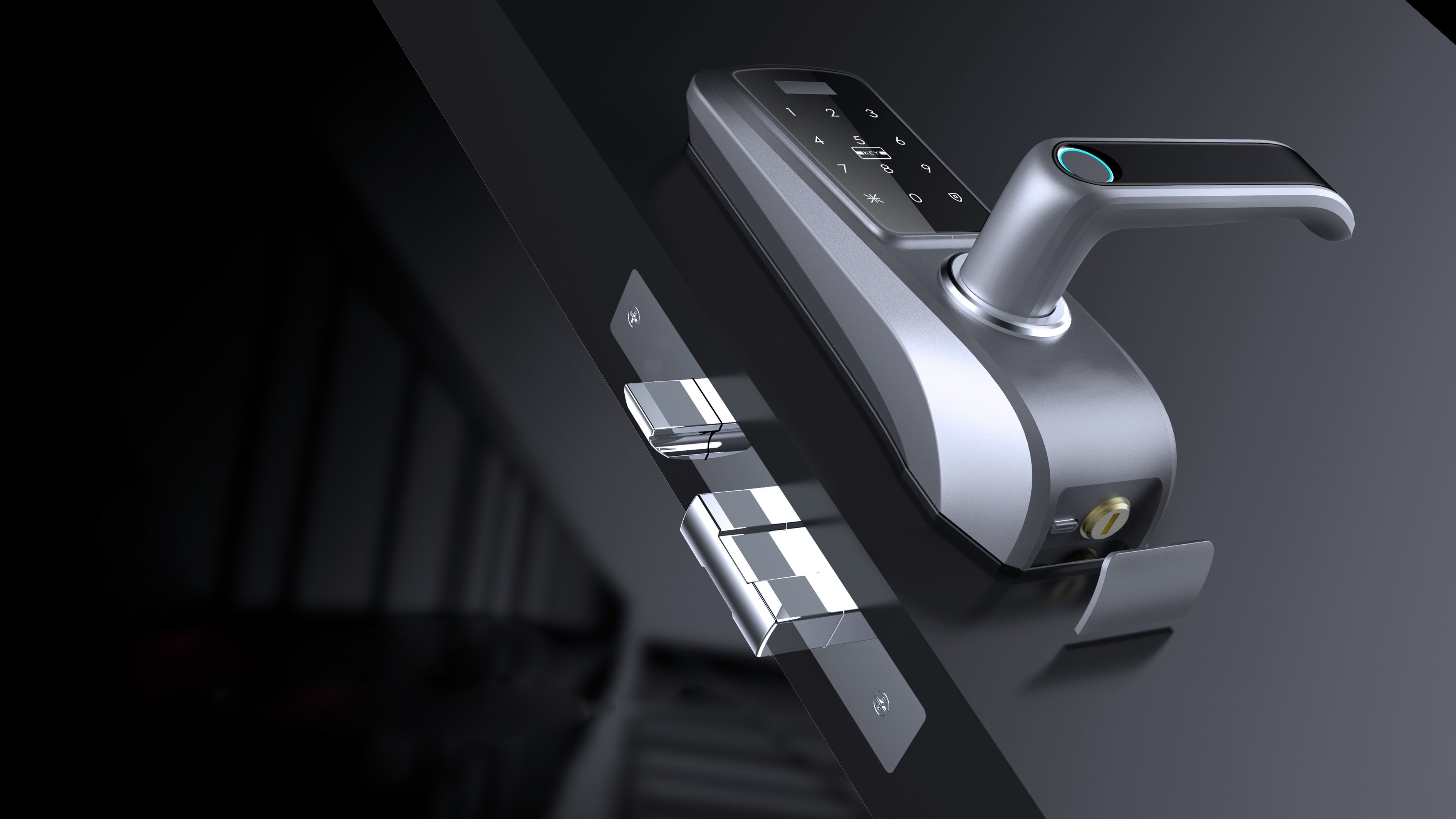 Intelligent lock，lock，Small 3C，Household appliances，Interaction design，Locks，